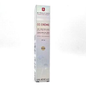 CC Crème Erborian SPF 30 à la Centella Asiatica 40 ml teinte porcelaine