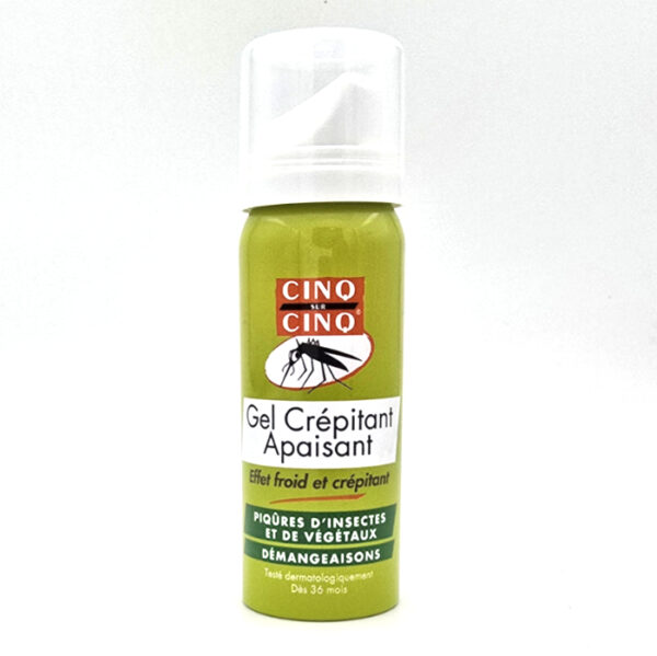 Gel crépitant apaisant Cinq sur cinq
