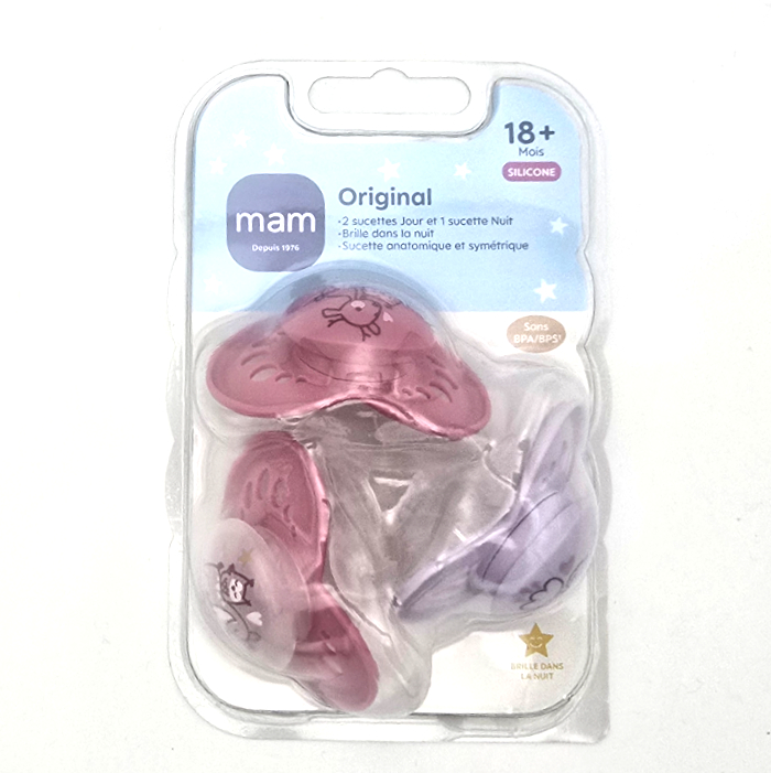 Sucette MAM Original 18+ Lot de 3
