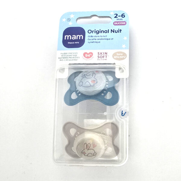 Sucette Original nuit 2-6m