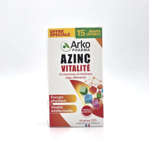 Azinc Vitalité boîte de 150 gélules
