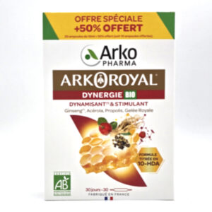 Arkoroyal Dynergie 30 ampoules