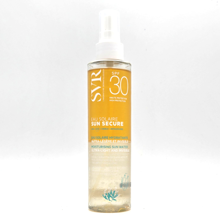 Eau Solaire SPF 30+ SVR Sun Secure , Brume Bi Phasée Légère