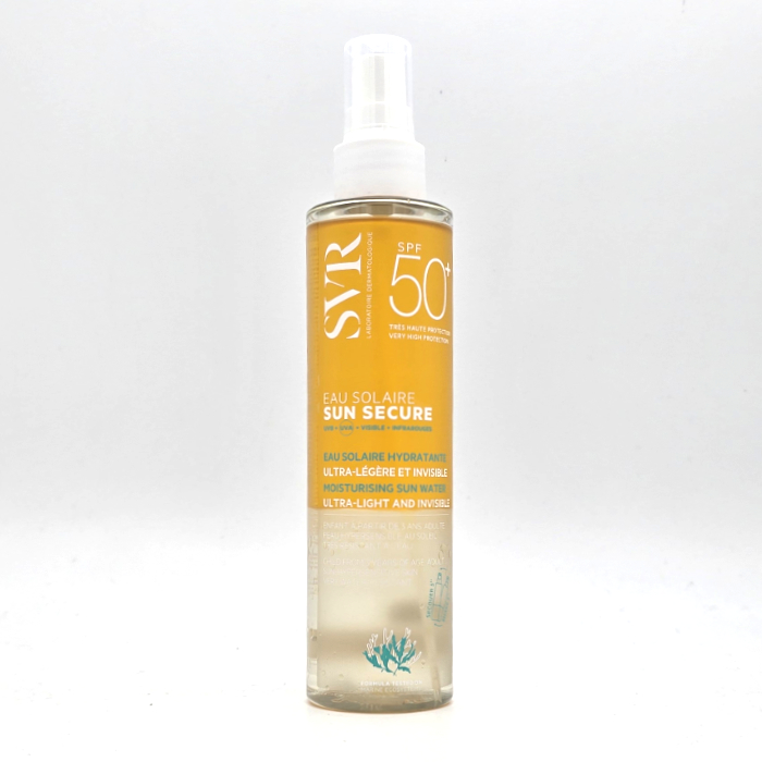 Eau Solaire SPF 50+ SVR Sun Secure , Brume Bi Phasée Ultra Légère